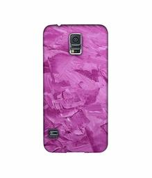 Amazon Brand - Solimo Designer Pink Paint 3D Printed Hard Back Case Mobile Cover for Samsung Galaxy S5 i9600