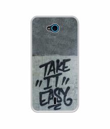 Amazon Brand - Solimo Designer Take It Easy UV Printed Soft Back Case Mobile Cover for InFocus Bingo 21