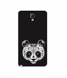 Amazon Brand - Solimo Designer Panda Illustrator 3D Printed Hard Back Case Mobile Cover for Samsung Galaxy Note 3 Neo