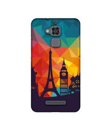 Amazon Brand - Solimo Designer Colored Paris UV Printed Soft Back Case Mobile Cover for Asus Zenfone 3 Max ZC520TL