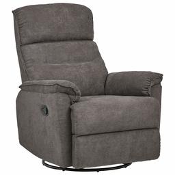 Amazon Brand – Ravenna Home Pull Recliner with 360 Rotating Swivel Glider, Living Room Chair, 39