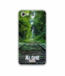 Amazon Brand - Solimo Designer Alone UV Printed Soft Back Case Mobile Cover for Lyf Water 11