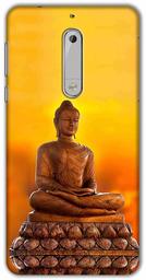 Amazon Brand - Solimo Designer Lord Budha 3D Printed Hard Back Case Mobile Cover for Nokia 5