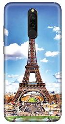 Amazon Brand - Solimo Designer Paris Tower 3D Printed Hard Back Case Mobile Cover for Xiaomi Redmi 8