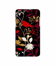 Amazon Brand - Solimo Designer Flower Bunch Pain On Cloth 3D Printed Hard Back Case Mobile Cover for Oppo F1 Plus