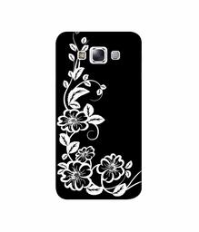 Amazon Brand - Solimo Designer Flower 3D Printed Hard Back Case Mobile Cover for Samsung Galaxy E7