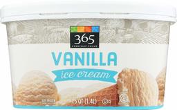 365 Everyday Value, Vanilla Ice Cream, 48 oz