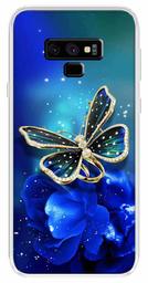 Amazon Brand - Solimo Designer Multicolor Butterfly Flower Design Printed Soft Back Case Mobile Cover for Samsung Galaxy Note 9