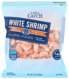 WHOLE CATCH Farmed 91/110 Fully Cooked Shrimp, 12 OZ