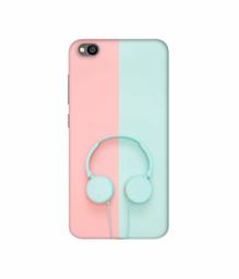 Amazon Brand - Solimo Designer Head Phone 3D Printed Hard Back Case Mobile Cover for Xiaomi Redmi Go