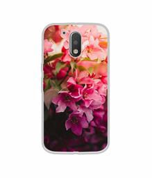 Amazon Brand - Solimo Designer Blossom Weather UV Printed Soft Back Case Mobile Cover for Motorola Moto G4 Plus