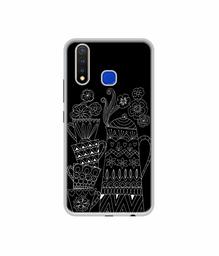 Amazon Brand - Solimo Designer Cups and Tea Pot UV Printed Soft Back Case Mobile Cover for Vivo U20