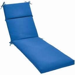 Amazon Basics Outdoor Lounger Patio Cushion - Blue