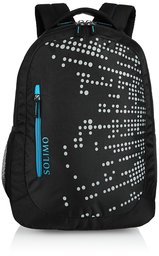 Amazon Brand - Solimo Laptop Backpack for 15.6-inch Laptops (29 litres, Black)