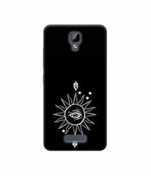 Amazon Brand - Solimo Designer Sun 3D Printed Hard Back Case Mobile Cover for Gionee P7 Max