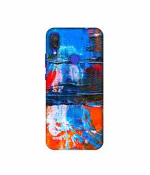 Amazon Brand - Solimo Designer Multicolor Wax On Canvas 3D Printed Hard Back Case Mobile Cover for Xiaomi Redmi Note 7 Pro