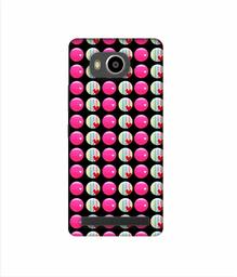 Amazon Brand - Solimo Designer Small Two Color Circle 3D Printed Hard Back Case Mobile Cover for Lenovo A7700