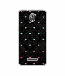 Amazon Brand - Solimo Designer Heart Texture UV Printed Soft Back Case Mobile Cover for Coolpad Mega 3