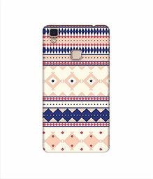 Amazon Brand - Solimo Designer Multi Shape Patterns 3D Printed Hard Back Case Mobile Cover for Vivo V3 Max