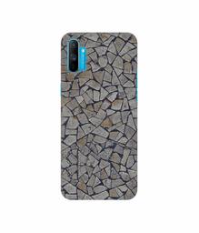 Amazon Brand - Solimo Designer Marble Pices 3D Printed Hard Back Case Mobile Cover for Realme C3