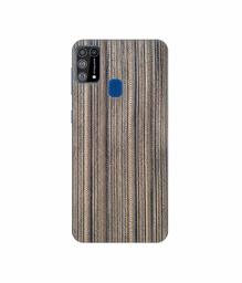 Amazon Brand - Solimo Designer Texture Design 3D Printed Hard Back Case Mobile Cover for Samsung Galaxy M31