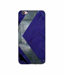 Amazon Brand - Solimo Designer Purple and Gray Texture 3D Printed Hard Back Case Mobile Cover for Vivo V5 Plus