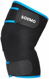 Amazon Brand - Solimo Knee Support, Black/Blue