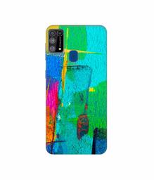 Amazon Brand - Solimo Designer Color Stokes 3D Printed Hard Back Case Mobile Cover for Samsung Galaxy M31