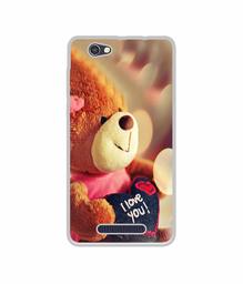 Amazon Brand - Solimo Designer Teddy Bear UV Printed Soft Back Case Mobile Cover for Lava A72