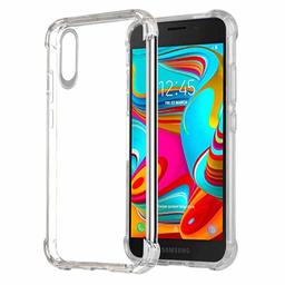 (Renewed) Amazon Brand - Solimo Protective Mobile Cover (Soft & Flexible Back Case) for Samsung Galaxy A2 Core (Transparent)