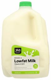 365 EVERYDAY VALUE Lowfat 1% Milk, 128 FZ