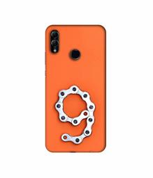 Amazon Brand - Solimo Designer Number Nine 3D Printed Hard Back Case Mobile Cover for Honor 10 Lite