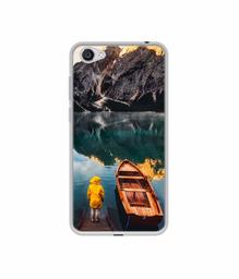 Amazon Brand - Solimo Designer Lake View UV Printed Soft Back Case Mobile Cover for Vivo Y55