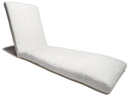 Strathwood St. Thomas Chaise Lounge Cushion, Eggshell