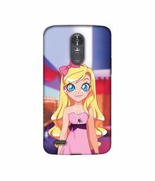 Amazon Brand - Solimo Designer Small Princess Vector 3D Printed Hard Back Case Mobile Cover for LG Stylus 3