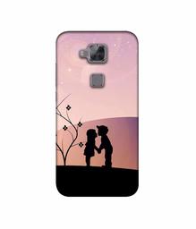 Amazon Brand - Solimo Designer Kiss-ing Couple 3D Printed Hard Back Case Mobile Cover for Huawei G8