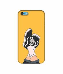 Amazon Brand - Solimo Designer Boy Shoes Pattern 3D Printed Hard Back Case Mobile Cover for Apple iPhone 5C