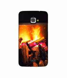 Amazon Brand - Solimo Designer Born Fire 3D Printed Hard Back Case Mobile Cover for InFocus M350