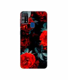 Amazon Brand - Solimo Designer Rose Photography 3D Printed Hard Back Case Mobile Cover for Samsung Galaxy M31