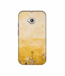 Amazon Brand - Solimo Designer Dry Flower On Wall 3D Printed Hard Back Case Mobile Cover for Motorola Moto E 2nd Generation