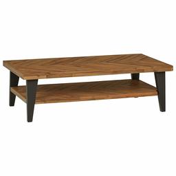 Stone & Beam Kensington Coffee Table with Chevron Design, 56