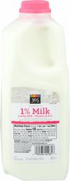 365 Everyday Value, Low Fat 1% Milk, Half Gallon, 64 oz