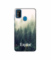 Amazon Brand - Solimo Designer Explor 3D Printed Hard Back Case Mobile Cover for Samsung Galaxy M21 / M30s