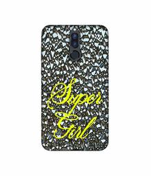 Amazon Brand - Solimo Designer Super Girl On Foil 3D Printed Hard Back Case Mobile Cover for Huawei Honor 9i