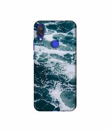 Amazon Brand - Solimo Designer Sea Waves 3D Printed Hard Back Case Mobile Cover for Xiaomi Redmi Note 7 Pro