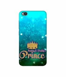 Amazon Brand - Solimo Designer Mummy & Daddy's Prince 3D Printed Hard Back Case Mobile Cover for Xiaomi Redmi Go