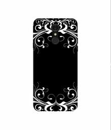 Amazon Brand - Solimo Designer Round Flower Crown 3D Printed Hard Back Case Mobile Cover for LG Q7