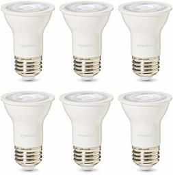 AmazonBasics LED-Leuchtmittel, entspricht 50 W, PAR16 50 W 6-Pack Weiß (Soft White)