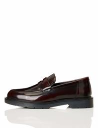 find. Cleated Penny Loafer Mocassino, Rosso (Burgunde), 45 EU