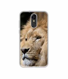 Amazon Brand - Solimo Designer Lion UV Printed Soft Back Case Mobile Cover for Lava Z70